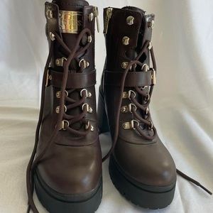 Brand New Guess Platform Combat Boot